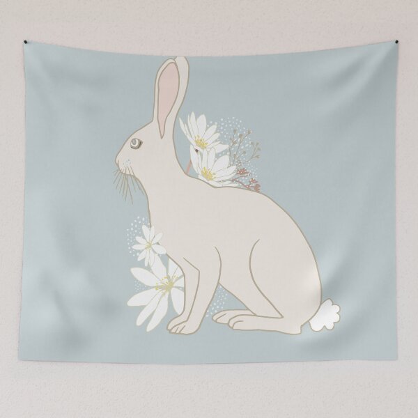Item preview, Rabbit Art Print designed and sold by Karie Ann Smith.