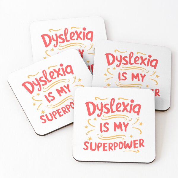 Item preview, Dyslexia Is my Superpower! Funny Dyslexic designed and sold by PMCreative.
