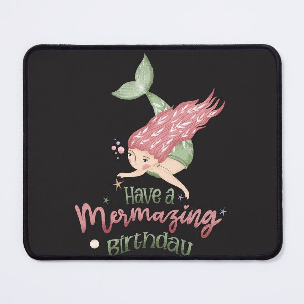 Item preview, Have a mermazing birthday designed and sold by pinkyfish1010.
