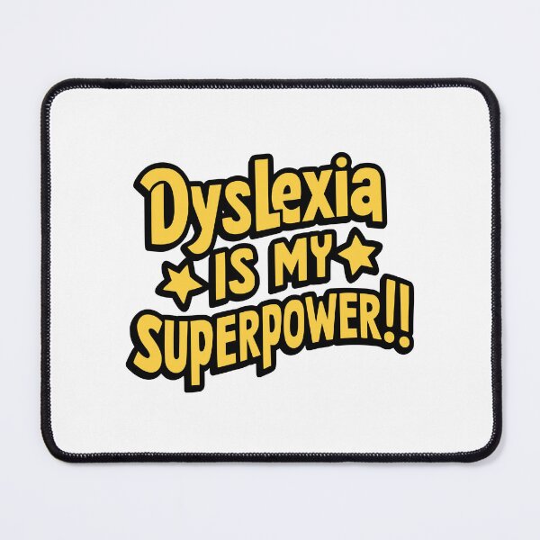 Item preview, Dyslexia Is my Superpower! Colorful Dyslexic designed and sold by PMCreative.