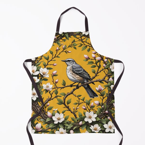 Item preview, Mississippi Northern Mockingbird And Magnolia Flowers 2 designed and sold by taiche.
