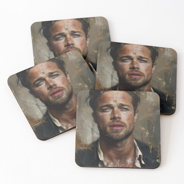 Item preview, Brad's portrait designed and sold by DVegas.