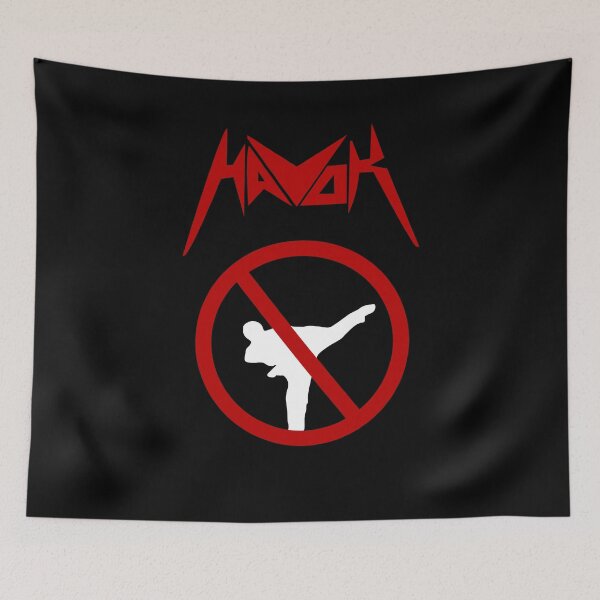 Item preview, (v3)Havok No karate in the pit unisex karate martial arts t shirt,mobile covers,mugs etc for male female designed and sold by Burhan J Tees LTD.