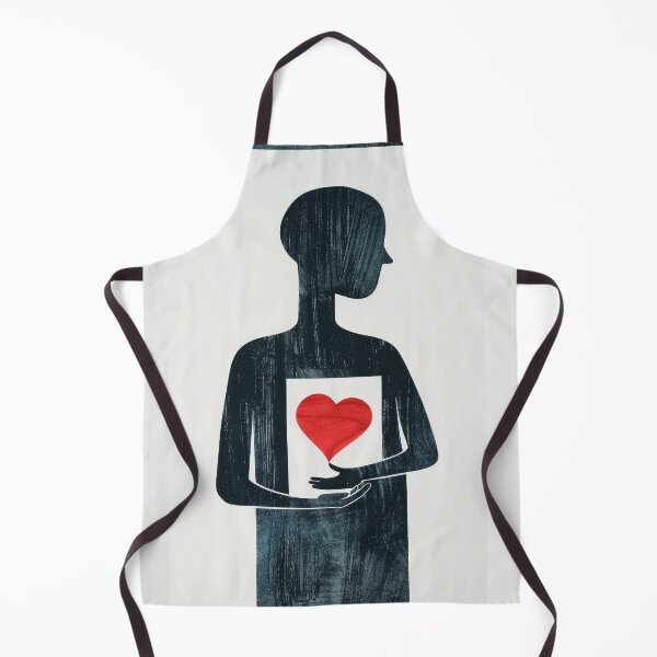 Item preview, Heart in Hand - Minimalist Illustration designed and sold by Piotrek0001.