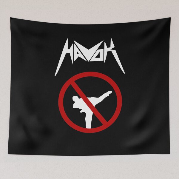 Item preview, (v2)Havok No karate in the pit unisex karate martial arts t shirt,mobile covers,mugs etc for male female designed and sold by Burhan J Tees LTD.