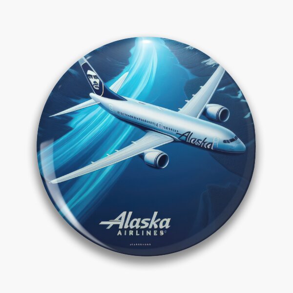 Item preview,  Alaska airlines  above the glaciers designed and sold by Expressions-Sel.