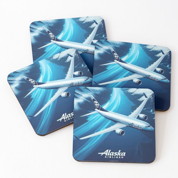 Item preview,  Alaska airlines  above the glaciers designed and sold by Expressions-Sel.