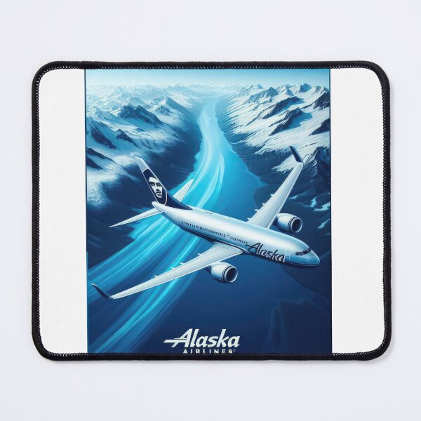 Item preview,  Alaska airlines  above the glaciers designed and sold by Expressions-Sel.