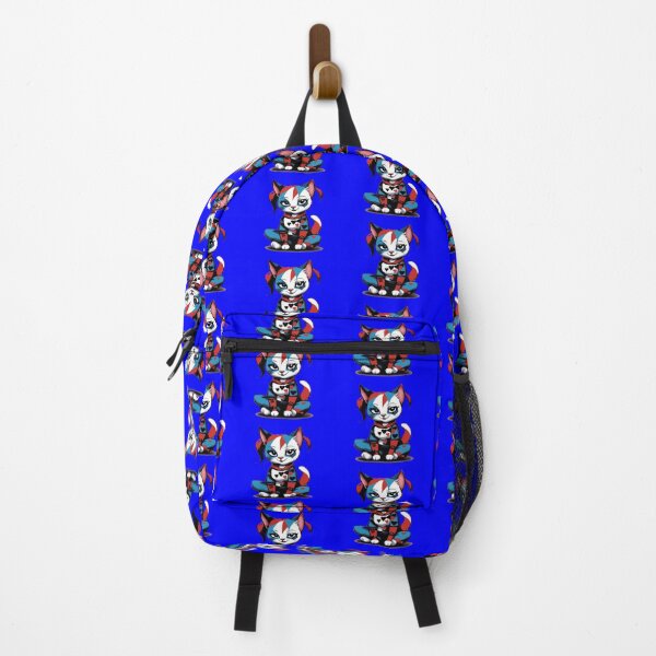 Item preview, Harley The Cat, Product Colour: Blue designed and sold by Midnight Veil Designs.