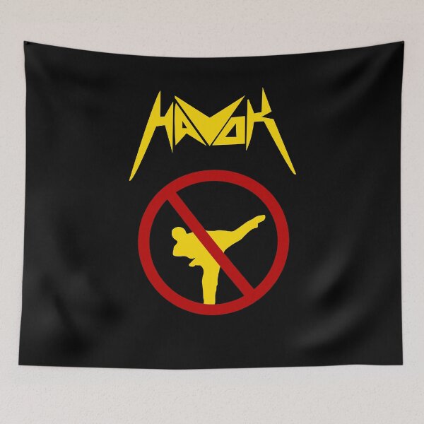 Item preview, Havok No karate in the pit unisex karate martial arts t shirt,mobile covers,mugs etc for male female designed and sold by Burhan J Tees LTD.