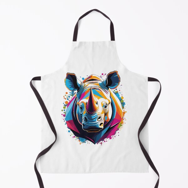 Item preview, Colorful Rhino designed and sold by WildlifeInc.