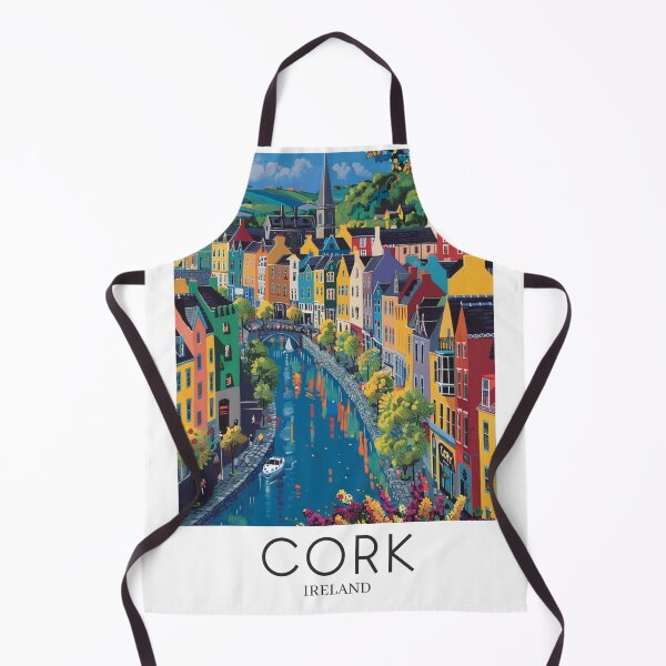 Artikelvorschau, Ein Pop-Art-Reisedruck von Cork – Irland entworfen und verkauft von StudioRedKoala.