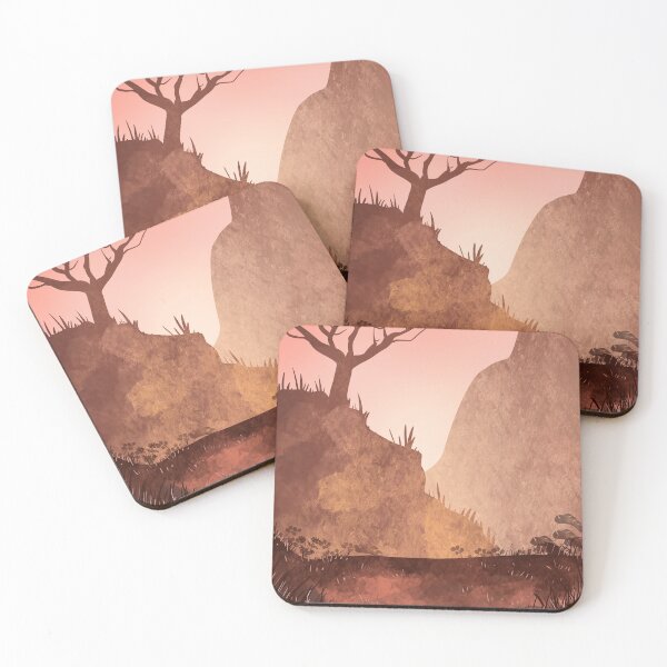 Item preview, background with mountain and tree designed and sold by Goba Bali Studio.