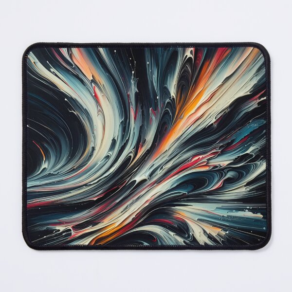 Item preview, Abstract Cosmic Swirls in Vivid Colors on Canvas Capturing a Sense of Flow designed and sold by aminz4.