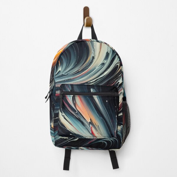 Item preview, Abstract Cosmic Swirls in Vivid Colors on Canvas Capturing a Sense of Flow designed and sold by aminz4.
