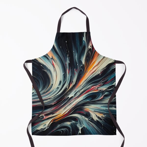 Item preview, Abstract Cosmic Swirls in Vivid Colors on Canvas Capturing a Sense of Flow designed and sold by aminz4.