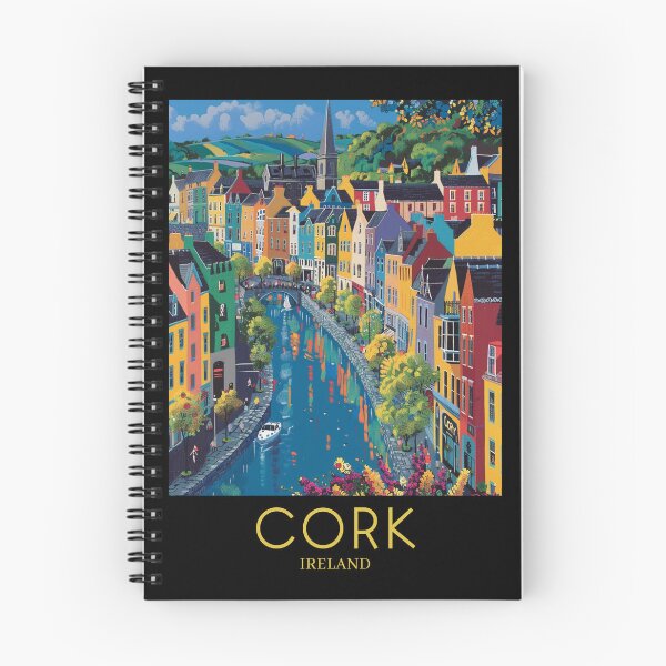 Item preview, A Pop Art Travel Print of Cork - Ireland designed and sold by StudioRedKoala.