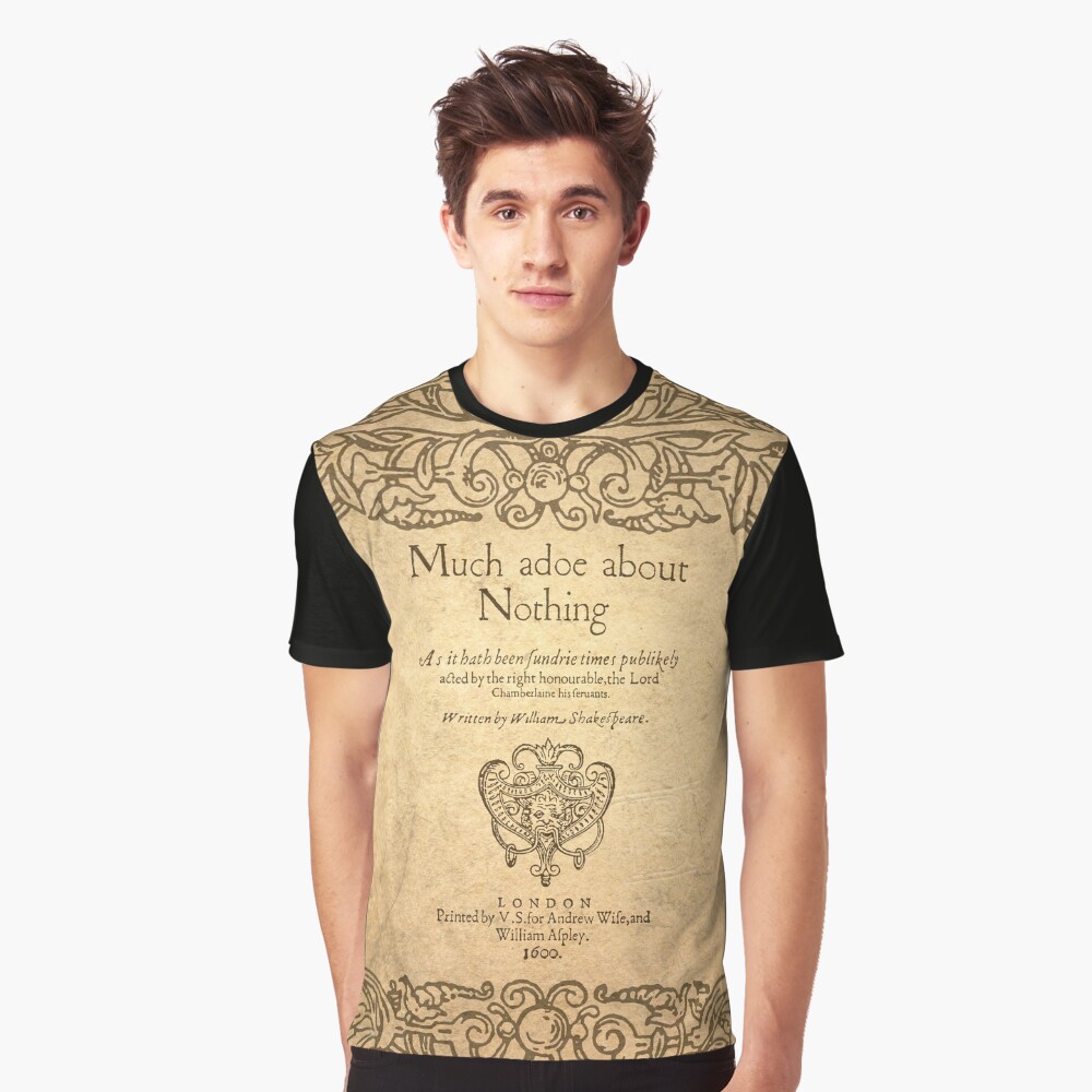 Vista previa del artículo con la obra «Camiseta gráfica», diseñado y vendido por bibliotee.