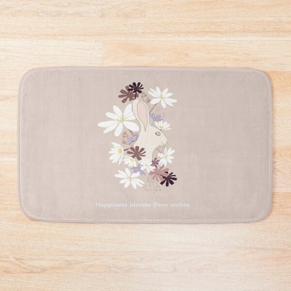 Item preview, Spring Bloom Rabbit Art Print designed and sold by Karie Ann Smith.