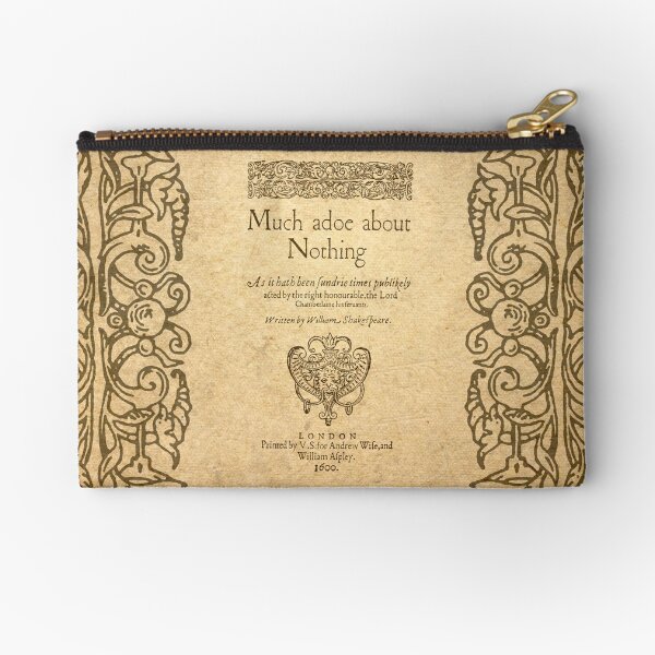 Shakespeare. Much adoe about nothing, 1600 Bolsos de mano