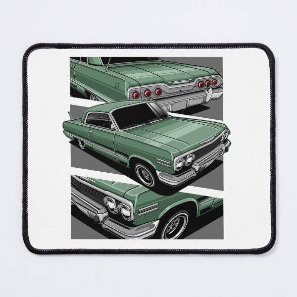 Item preview, Classic 1963 Chevrolet Impala Ss Green designed and sold by vektoranda.