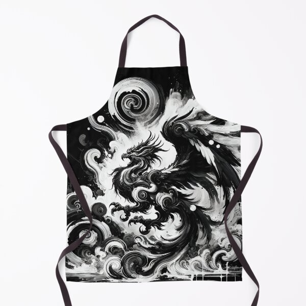 Item preview, Monochromatic Maelstrom: Phoenix in the Abyss designed and sold by mahajone.