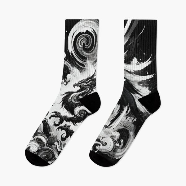 Item preview, Monochromatic Maelstrom: Phoenix in the Abyss designed and sold by mahajone.