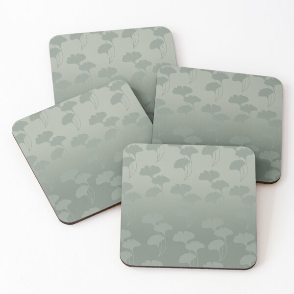 Item preview, Serene Ginkgo Leaf Pattern designed and sold by Vanessa Priest.