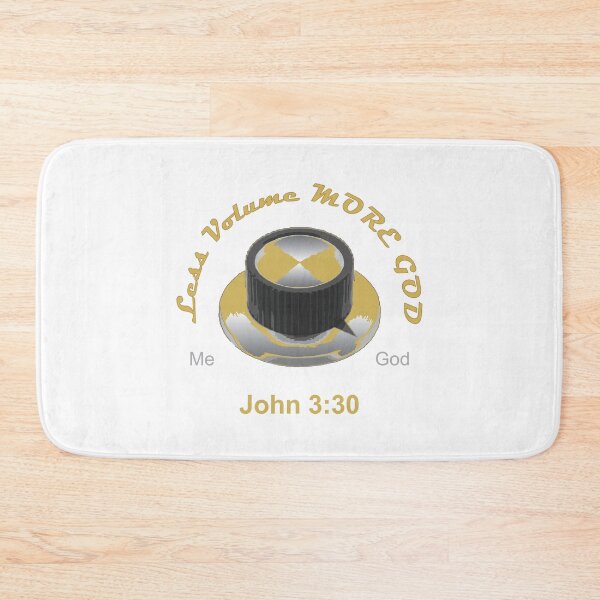 Item preview, Less Volume More God Volume Knob art designed and sold by TerScott.