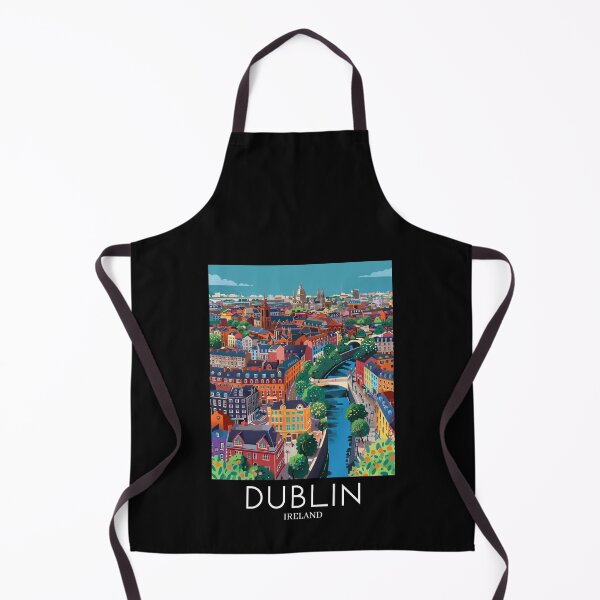 Item preview, A Pop Art Travel Print of Dublin - Ireland designed and sold by StudioRedKoala.