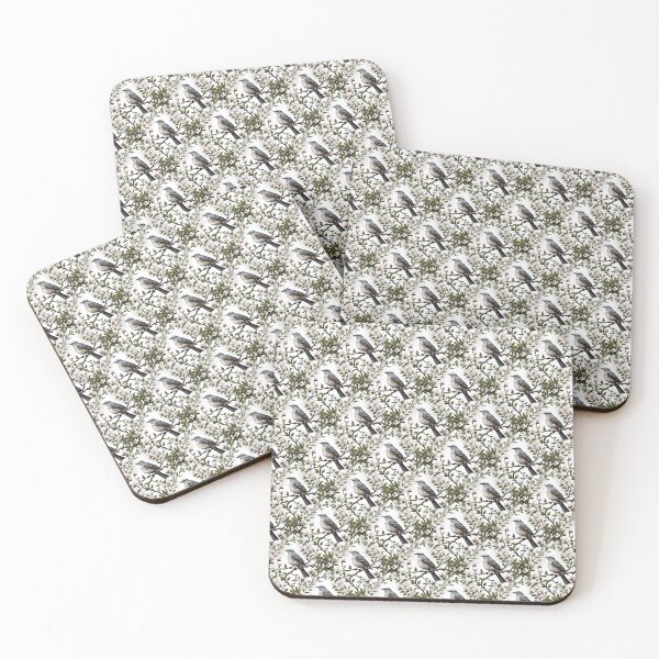 Item preview, Mississippi Northern Mockingbird And Magnolia Flowers Pattern 2 designed and sold by taiche.