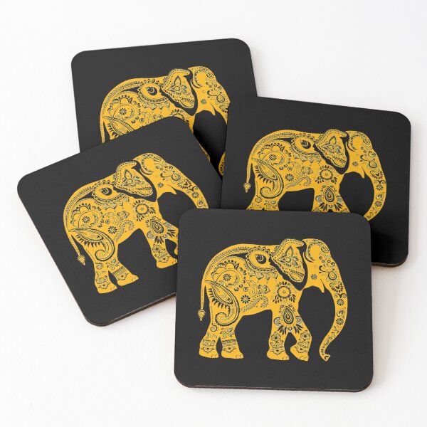 Item preview, yellow elephant designed and sold by World-animals.