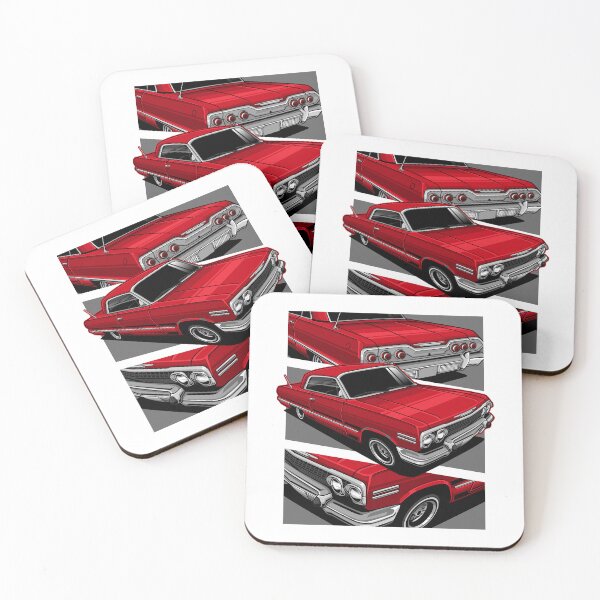 Item preview, Classic 1963 Chevrolet Impala Ss Red designed and sold by vektoranda.
