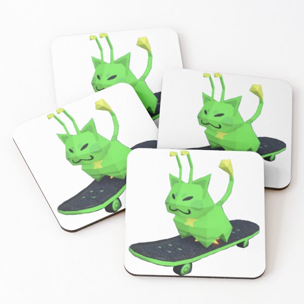 Item preview, gnarpy on a skateboard regretevator  designed and sold by Akiro Rowan.