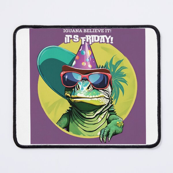 Item preview, Iguana belive it! It's Friday! designed and sold by FitEnvy.