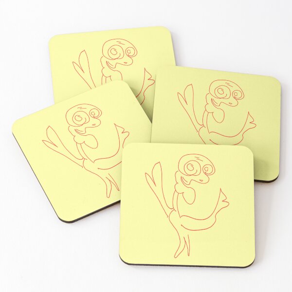 Item preview, Excited Chicken Line Art designed and sold by vibeno1.