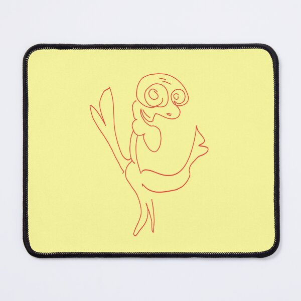 Item preview, Excited Chicken Line Art designed and sold by vibeno1.
