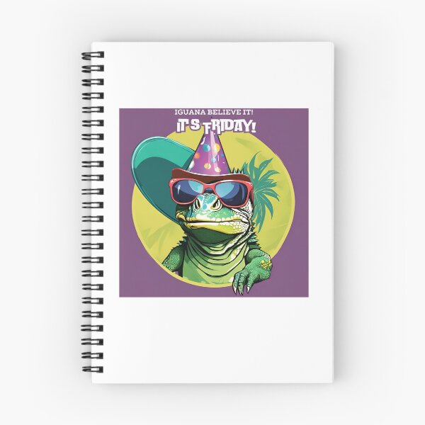 Item preview, Iguana believe it! It's Friday! designed and sold by FitEnvy.