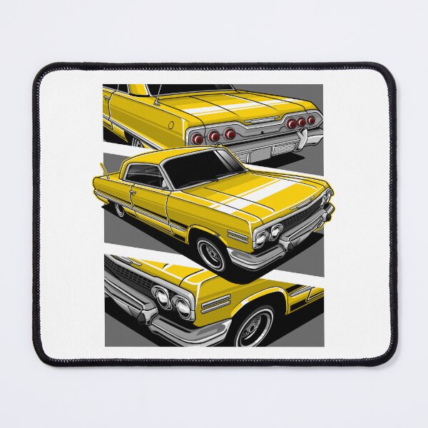 Item preview, Classic 1963 Chevrolet Impala Ss Yellow designed and sold by vektoranda.
