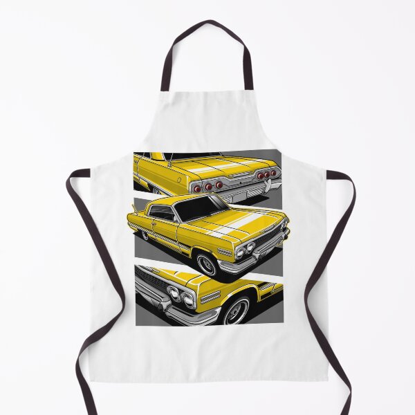 Item preview, Classic 1963 Chevrolet Impala Ss Yellow designed and sold by vektoranda.