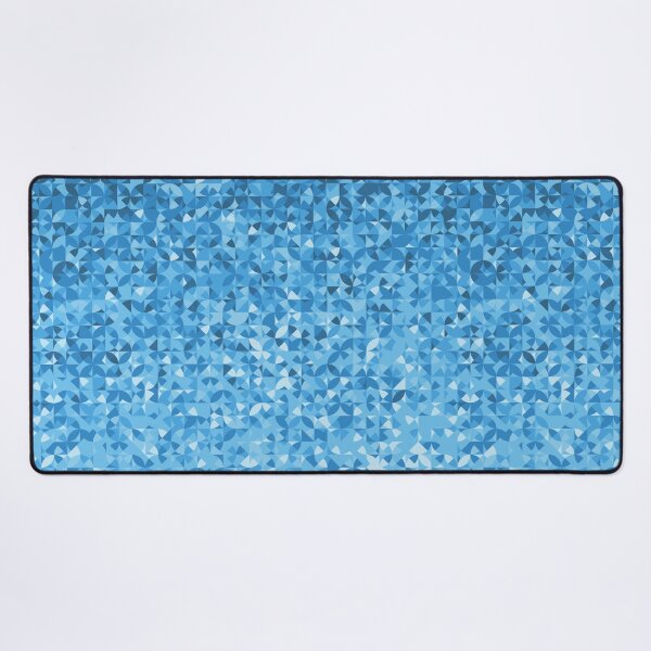 Item preview, Blue Geometric Triangle Pattern designed and sold by Shapes & Fragments.