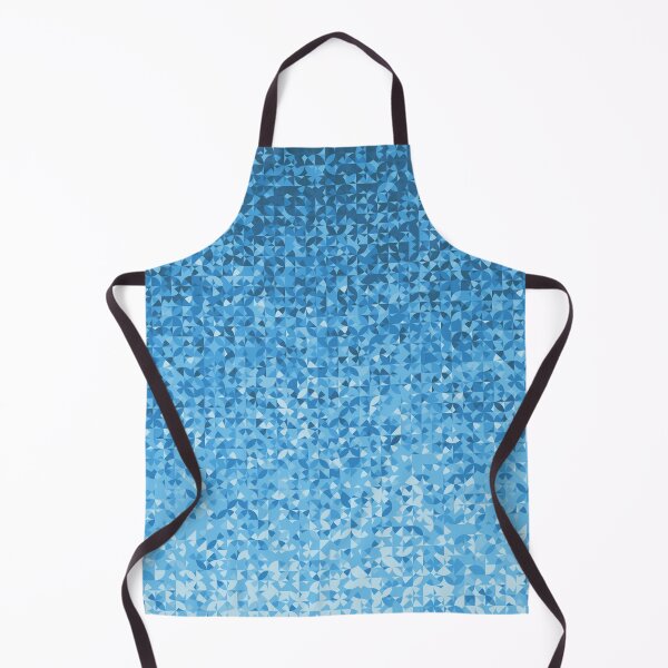 Item preview, Blue Geometric Triangle Pattern designed and sold by Shapes & Fragments.