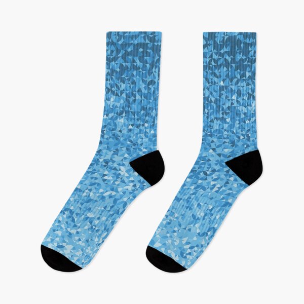 Item preview, Blue Geometric Triangle Pattern designed and sold by Shapes & Fragments.