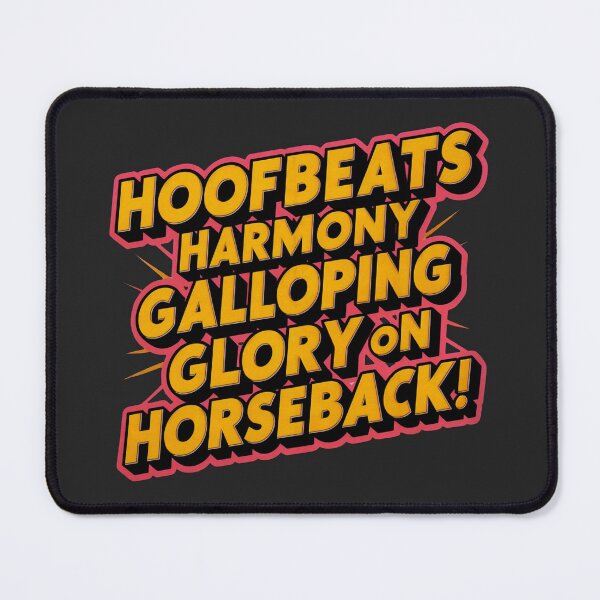 Item preview, HOOFBEATS HARMONY GALLOPING GLORY ON HORSEBACK: Unleash the Power and Harmony of Horseback Riding designed and sold by SplashTastic.