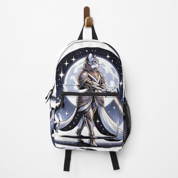 Item preview, Warrior Kombat Kitty Starry Moon designed and sold by JediKittenWars.