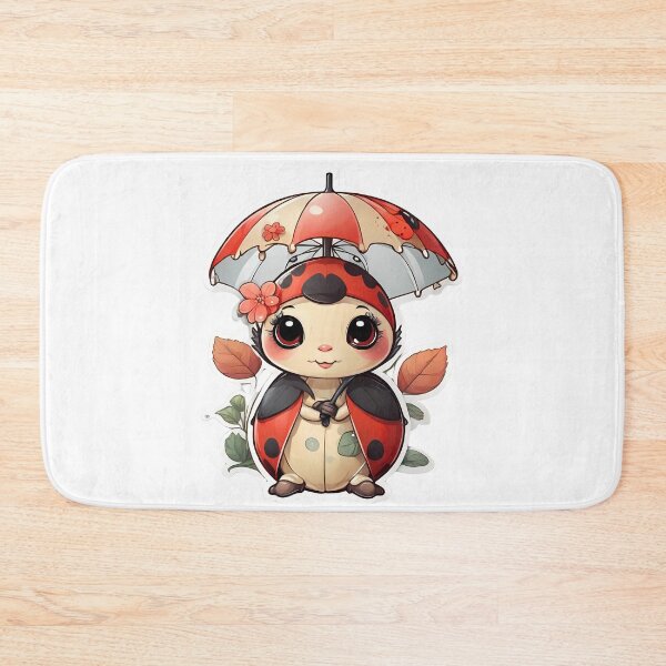 Item preview, Adorable Ladybug with Umbrella designed and sold by Taans-Creation.