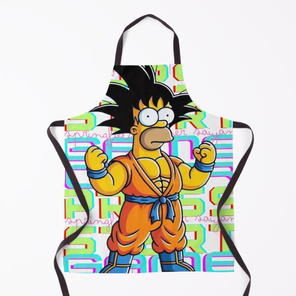 Item preview, Springfield's Super Saiyan! designed and sold by Print Fiction.
