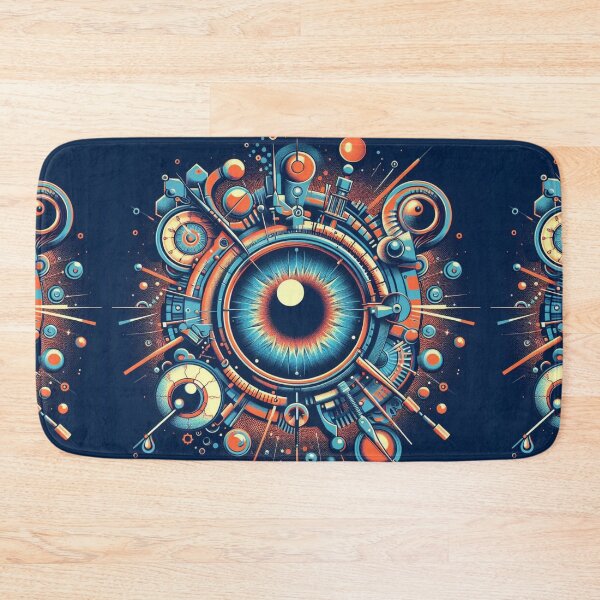 Item preview, Colorful Abstract dark blue Ophthalmology,brafdesign  designed and sold by Brafdesign.