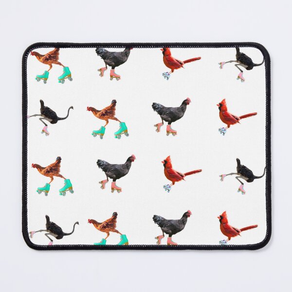 Item preview, Chickens Hen Ostrich Cardinal Roller Skating Birds for Rollerskaters designed and sold by julyperson.