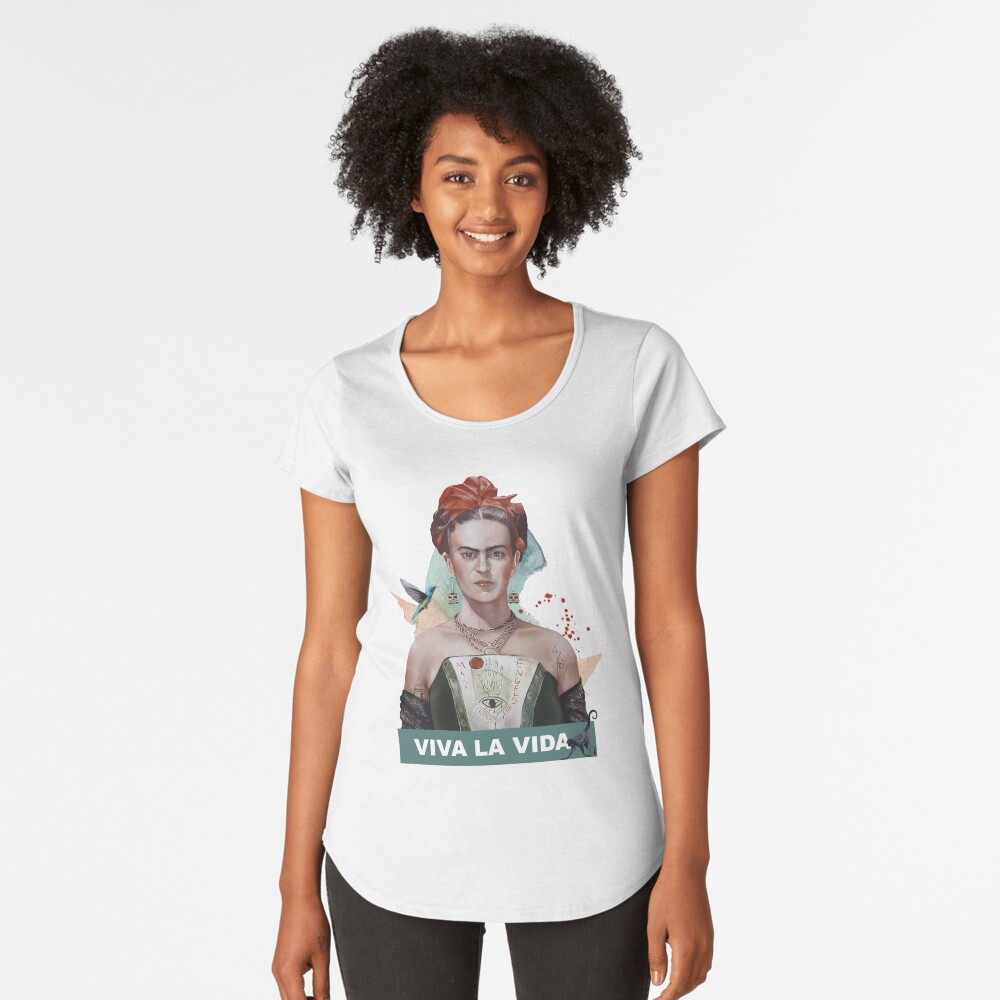 Aperçu de l'œuvre T-shirt premium échancré créée et vendue par Aldarane.